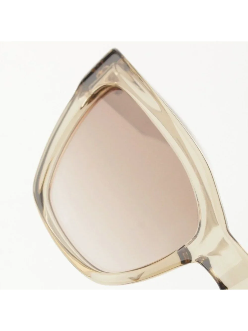 Saint Laurent Acetate Sunglasses 005 Beige Eyewear